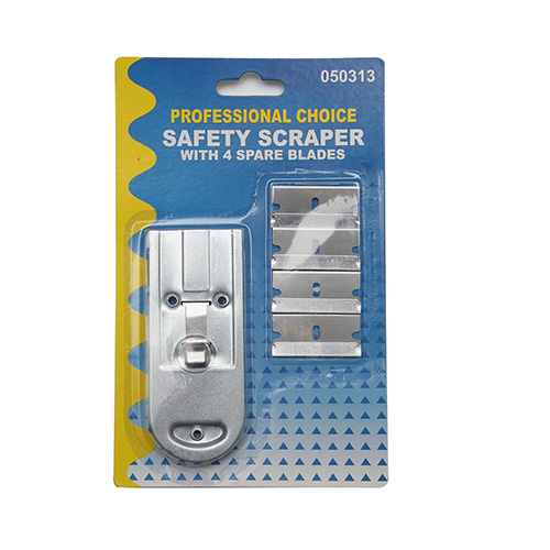 4“金屬美工刀+4pc夾子刀片