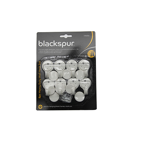 8PC2”帶蓋塑掛鉤組合